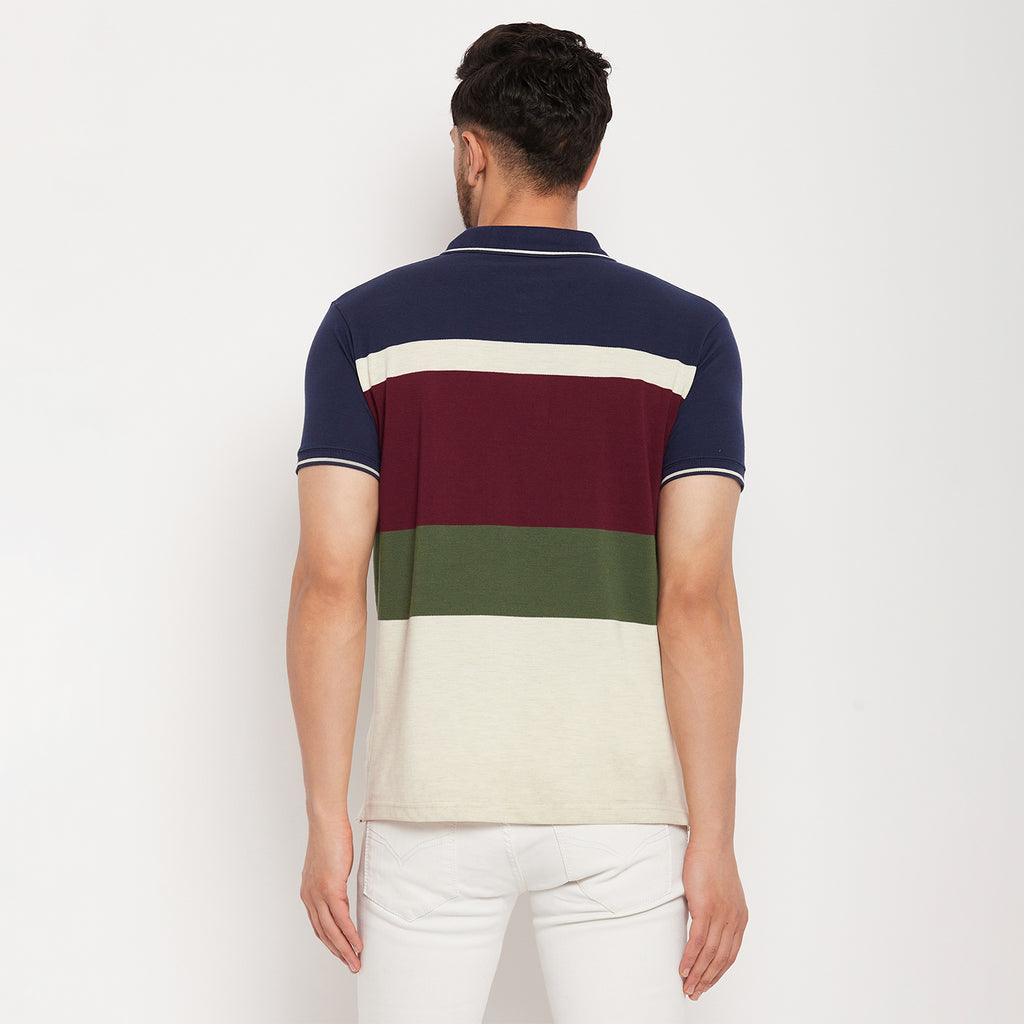 Duke Stardust Men Half Sleeve Cotton T-shirt (LF5718)