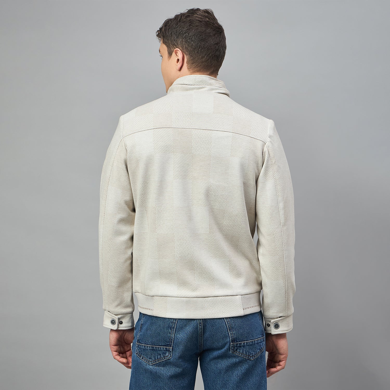 Duke Urban Men Full Sleeve High Neck Bomber Jacket (SDZ3181R)