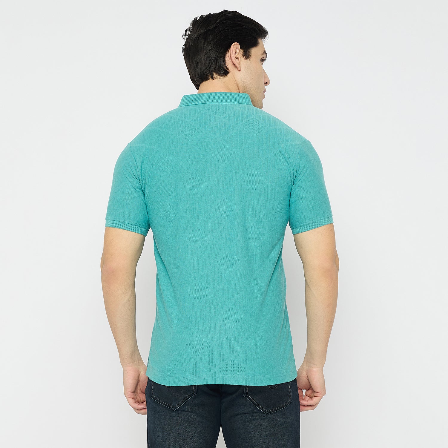 Duke Urban Men Half Sleeve Cotton Collared Tshirt (LF7558)