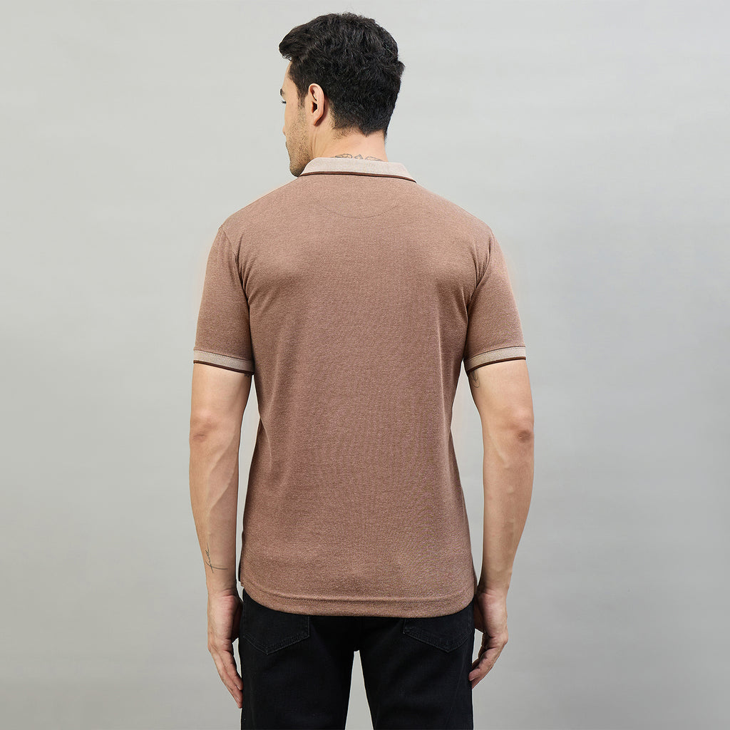 Duke Men Half Sleeve Cotton Smart Fit Casual T-shirt (SD74)