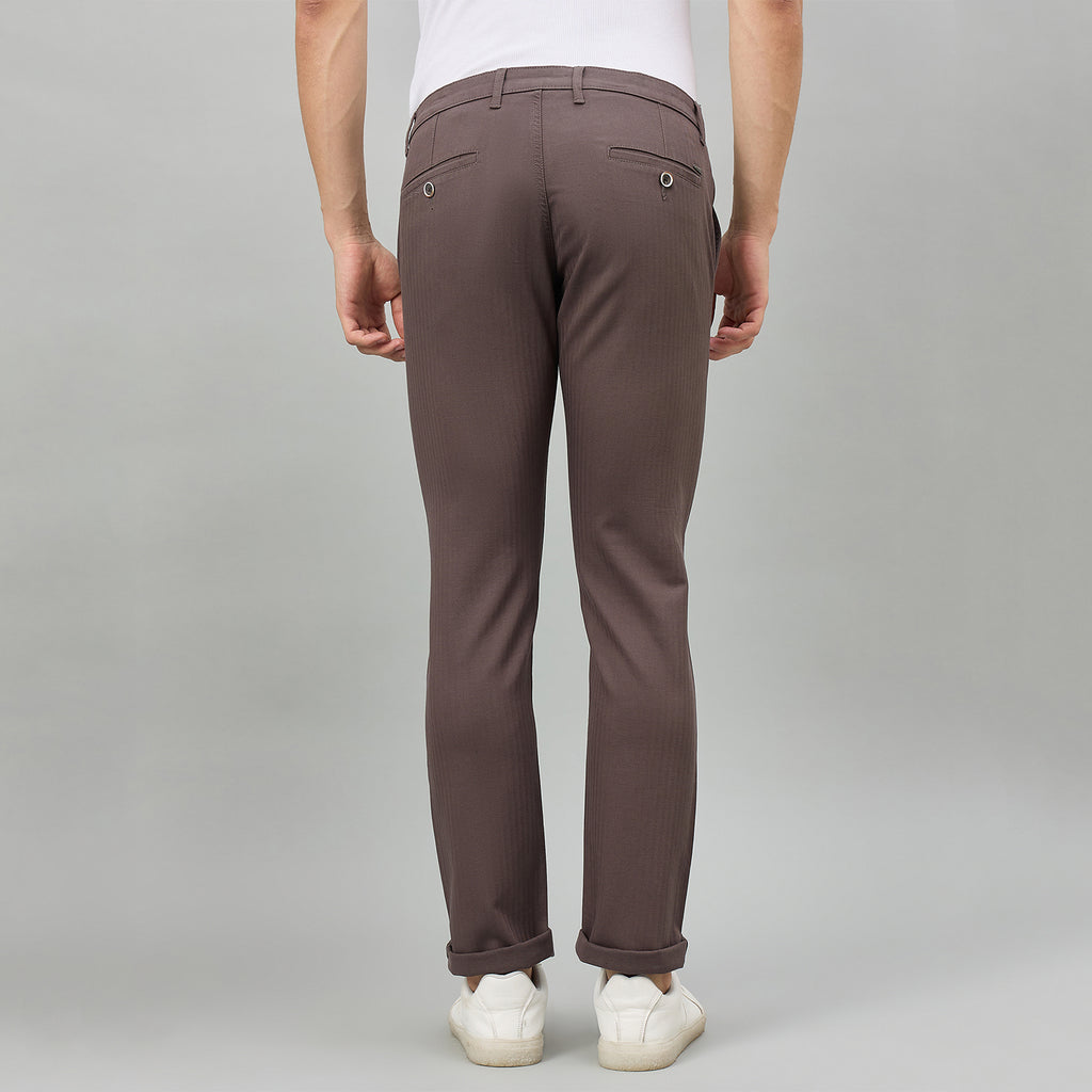 Duke Men Flatfront Narrow fit Casual Chinos Trouser (SDT4704)
