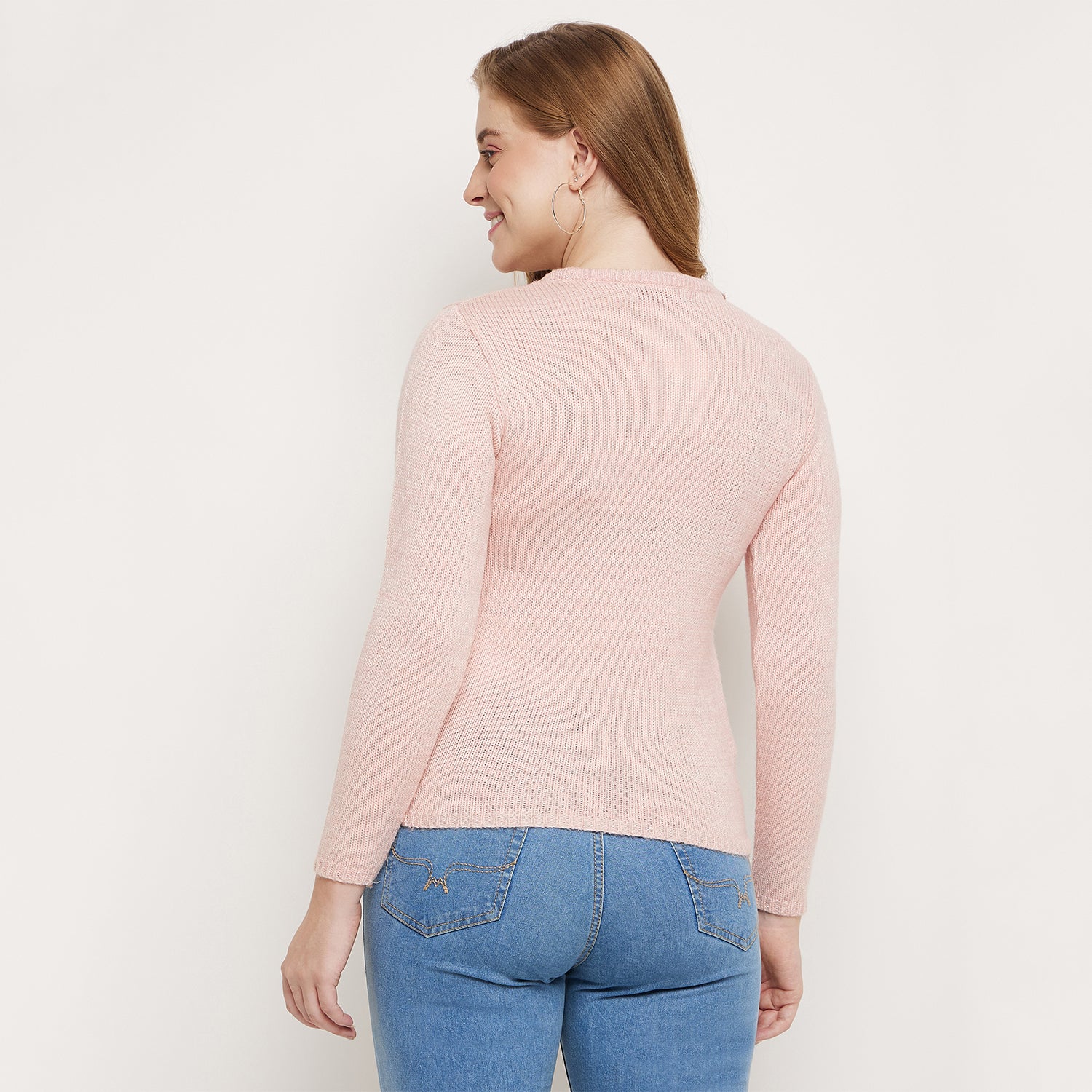 Duke Stardust Women Full Sleeve Round Neck Pullover (SDS840)