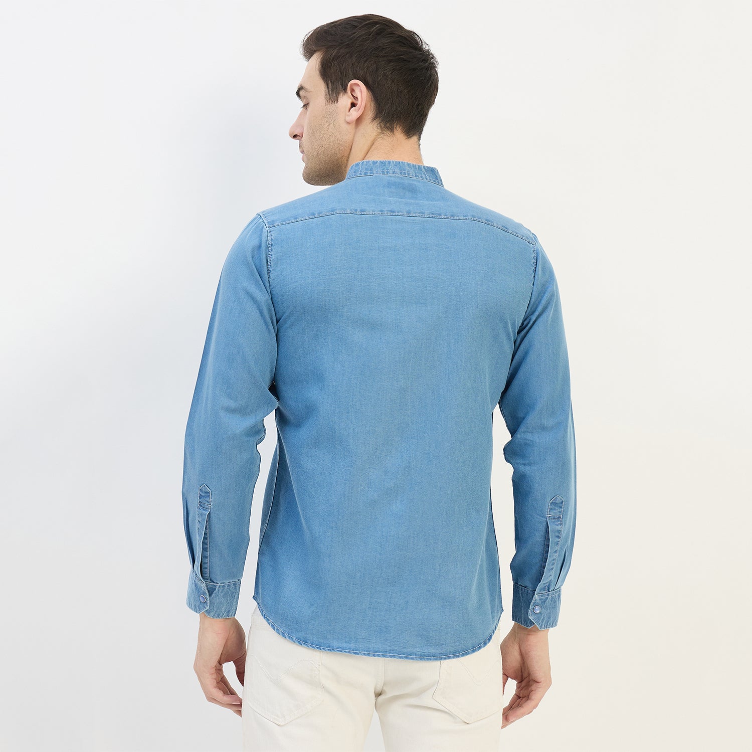 Duke Urban Men Full Sleeve Cotton Shirt (SDO9PLIB)