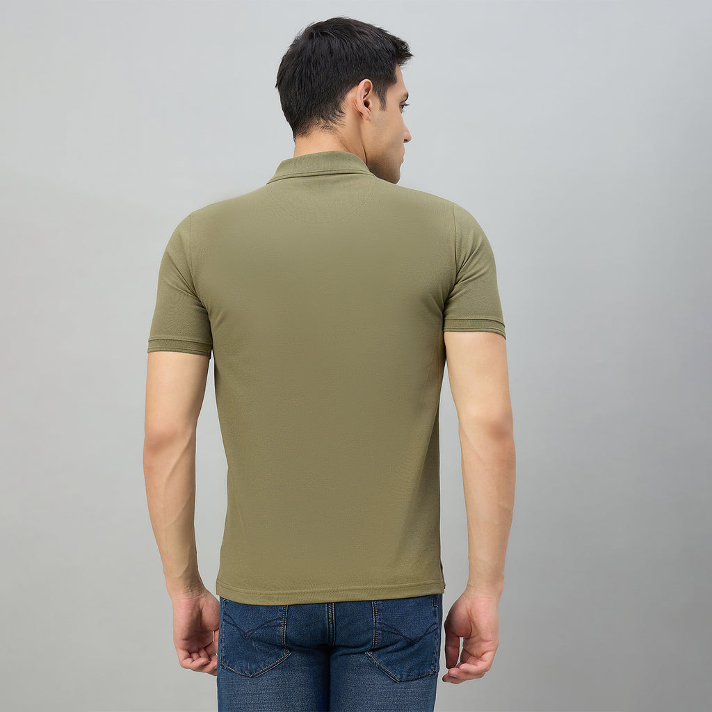 Duke Men Half Sleeve Cotton Smart Fit Casual T-shirt (SD72)