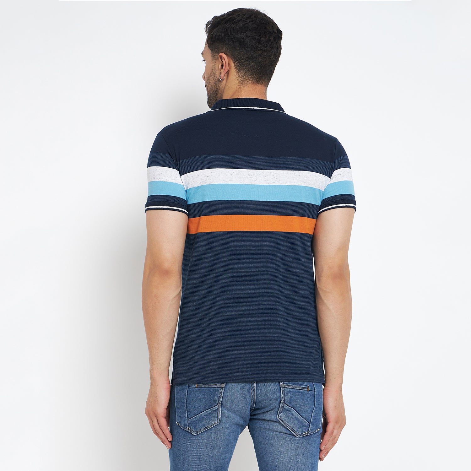 Duke Stardust Men Half Sleeve Cotton T-shirt (LF7063)