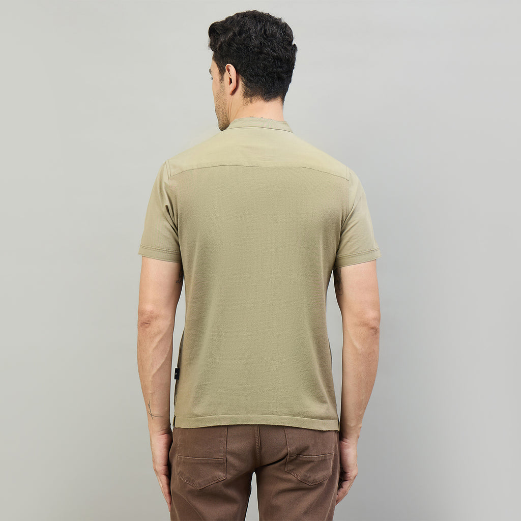 Duke Urban Men Half Sleeve Cotton Smart Fit Casual T-shirt (LF7901)