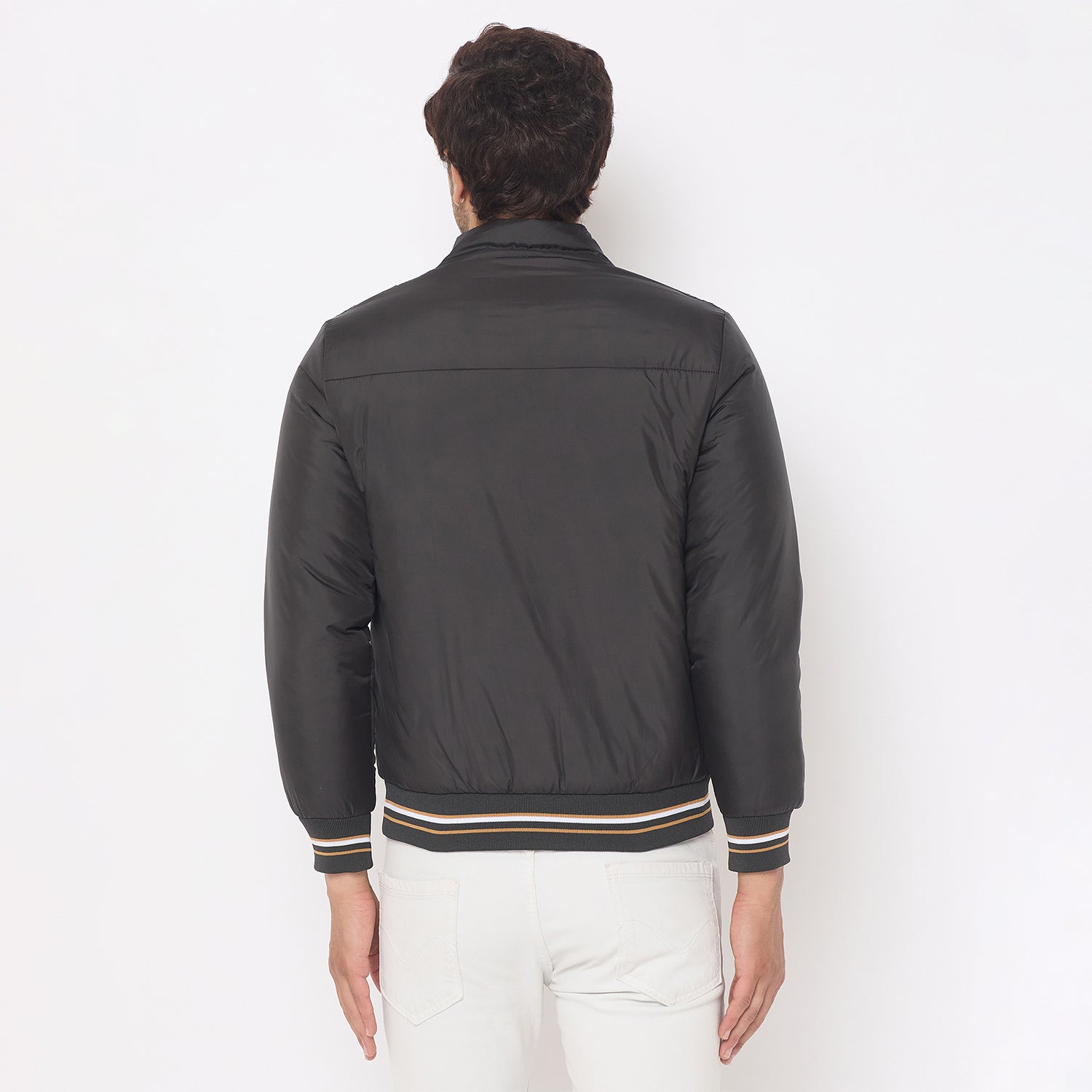 Duke Urban Men Full Sleeve Bomber Jacket (SDZ3089R)