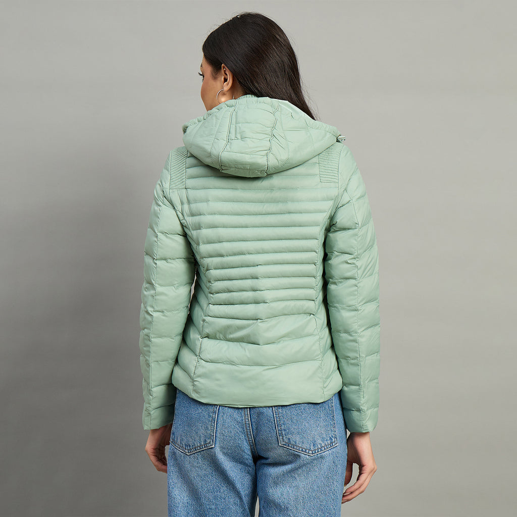 Duke Urban Women Short Style Hooded Bomber Jacket (SDZ4040R)