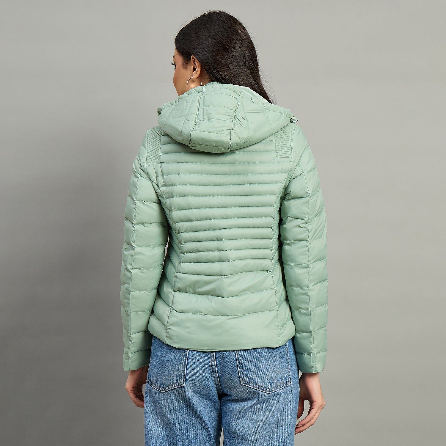 Duke Urban Women Short Style Hooded Bomber Jacket (SDZ4040R)