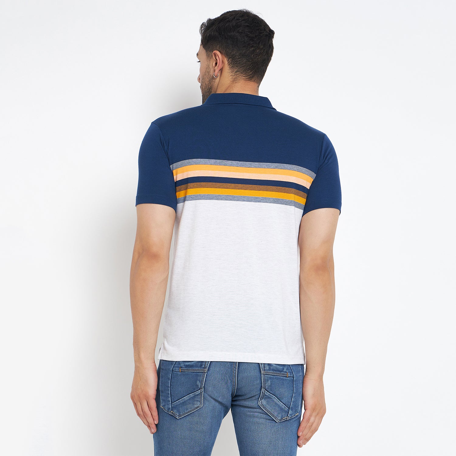 Duke Stardust Men Half Sleeve Cotton T-shirt (MLF1116)