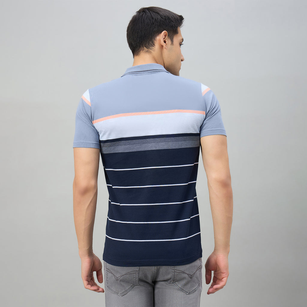 Duke Men Half Sleeve Cotton Regualr Fit Casual T-shirt (MLF1175)