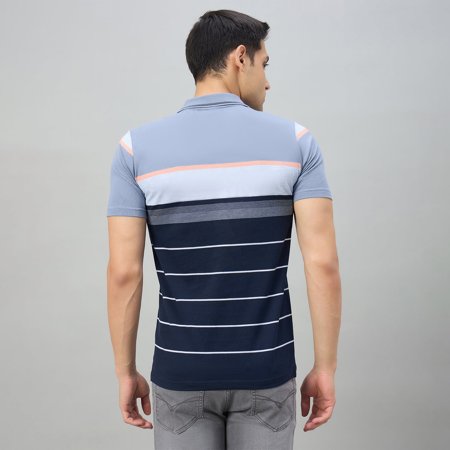 Duke Men Half Sleeve Cotton Regualr Fit Casual T-shirt (MLF1175)