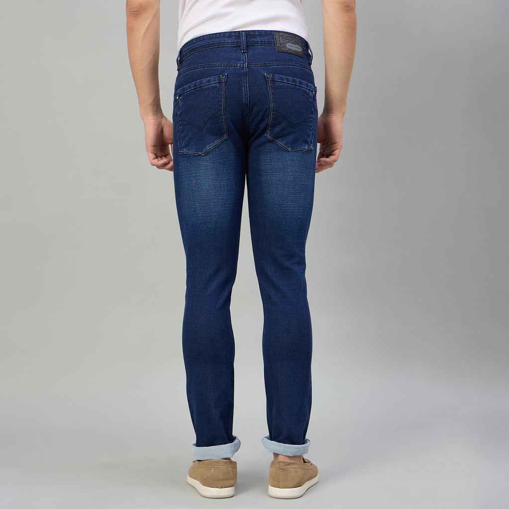 Duke Men Narrow Fit Stretchable Jeans (SDD9215N)