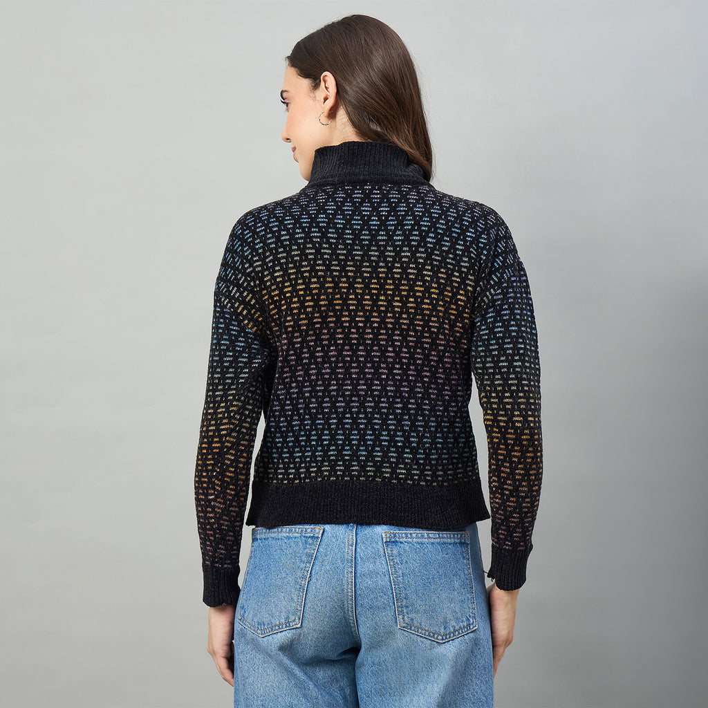Duke Urban Women Full Sleeve V Neck Pullover (SDS1234N)