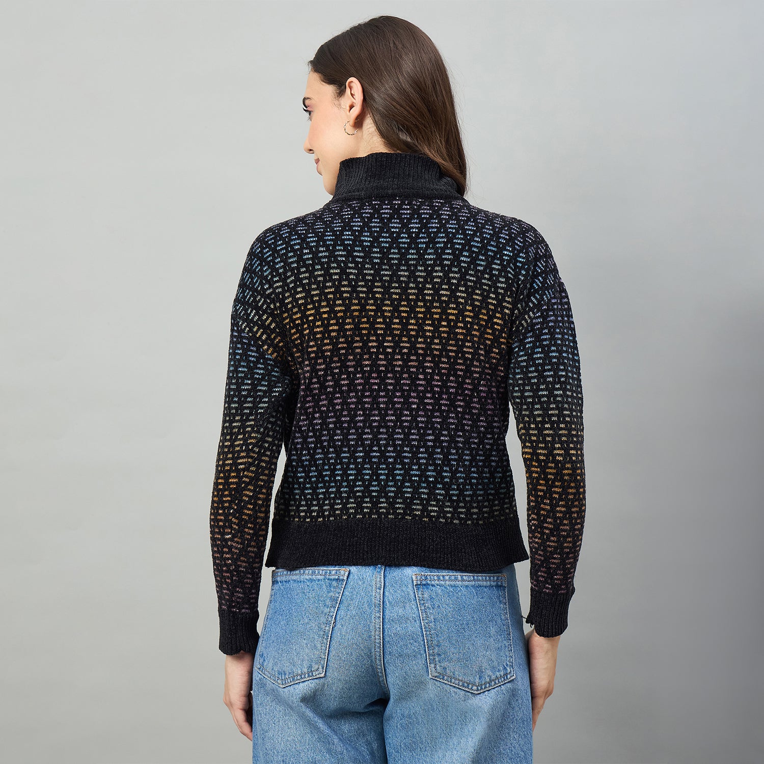 Duke Urban Women Full Sleeve V Neck Pullover (SDS1234N)