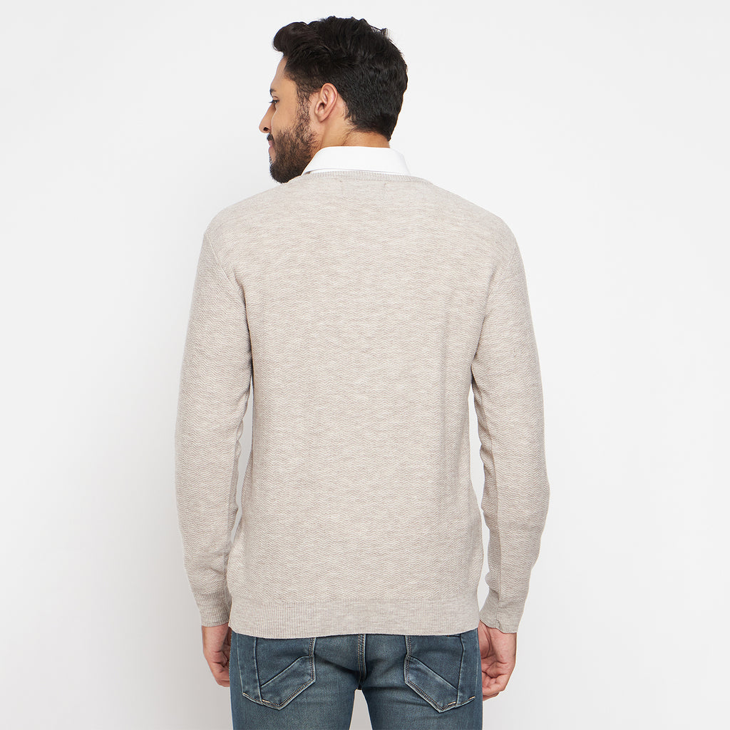 Duke Urban Men Full Sleeve V Neck Sweater (SDS2054)