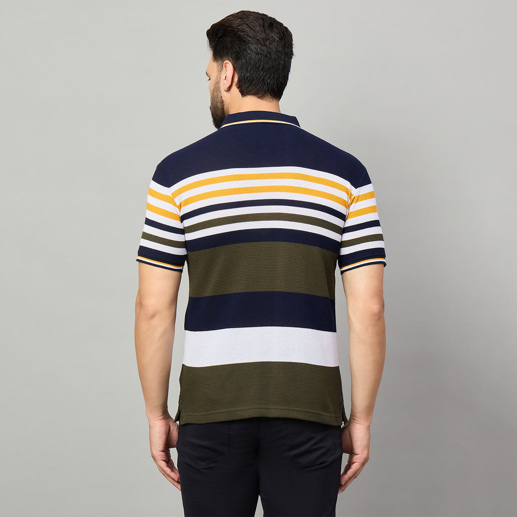 Duke Urban Men Half Sleeve Polo Cotton Tshirt (LF7649)