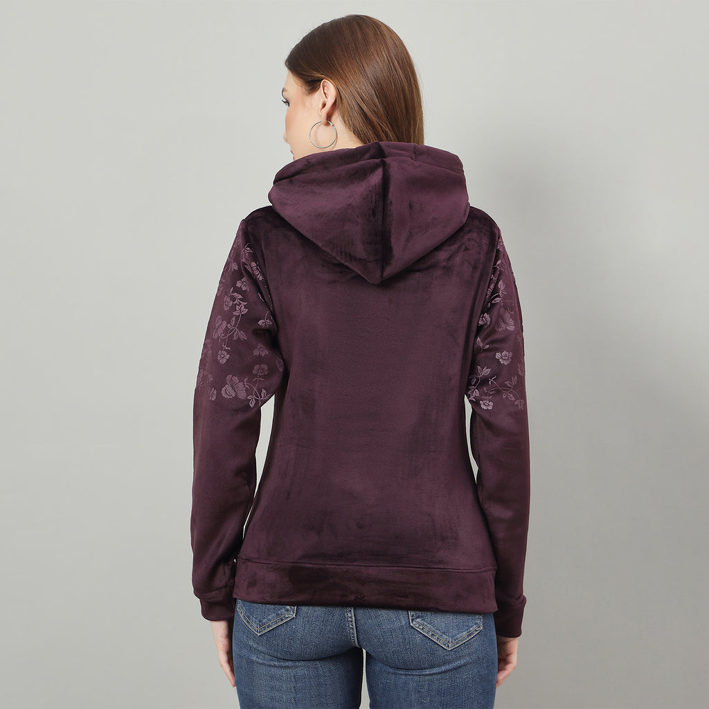 Duke Urban Women Hooded Regular Sweatshirt (LFX971)