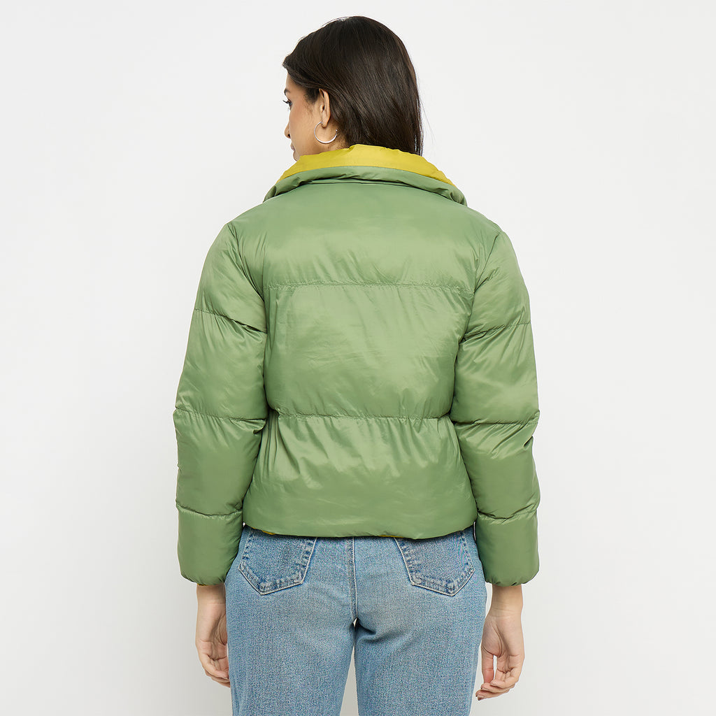 Duke Urban Women Full Sleeve Short Reversible Jacket (SDZ4044)