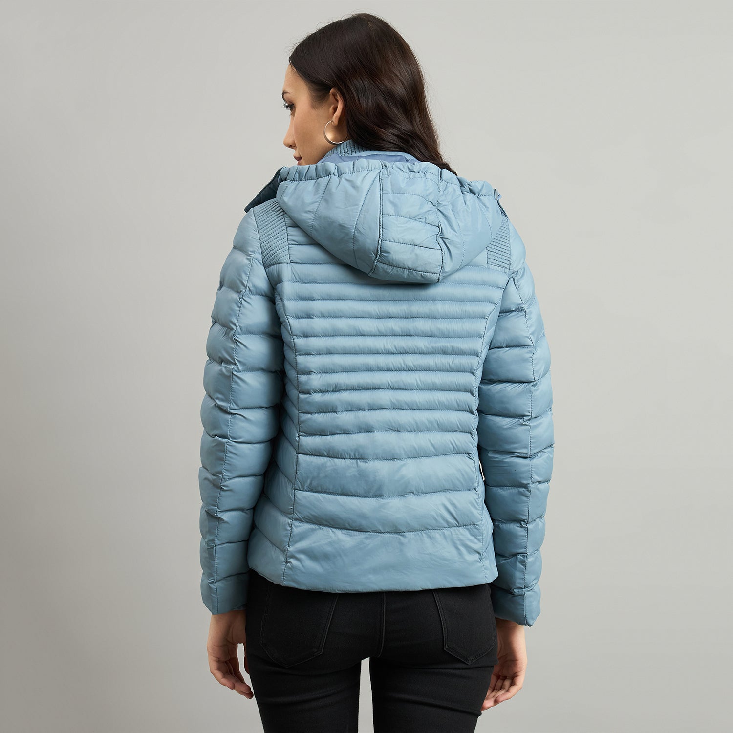 Duke Urban Women Short Style Hooded Bomber Jacket (SDZ4040R)