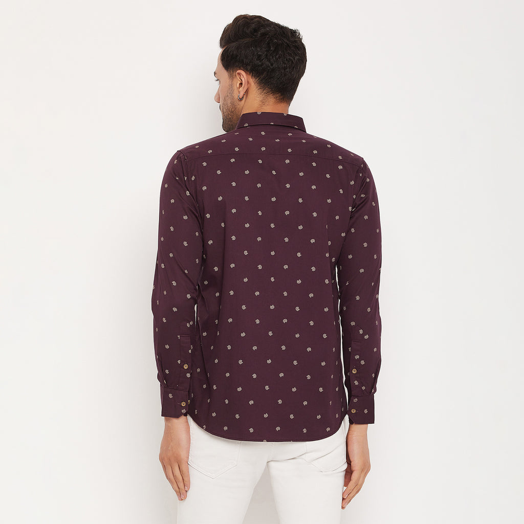 Duke Stardust Men Full Sleeve Cotton Shirt (SDO8PRTC)