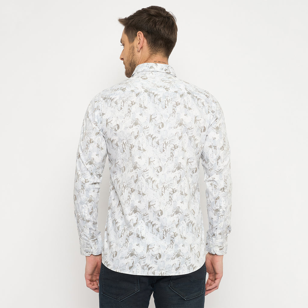 Duke Urban Men Full Sleeve Cotton Shirt (SDO8PRAR)