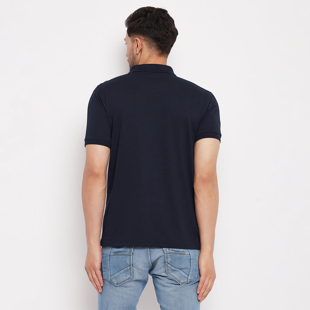 Duke Stardust Men Polo Neck Half Sleeve Cotton T-shirt (LF5783)