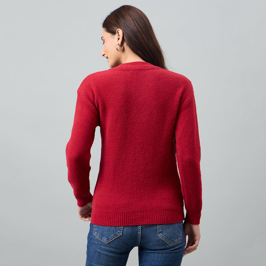 Duke Urban Women Full Sleeve RoundNeck Pullover (SDS1408)