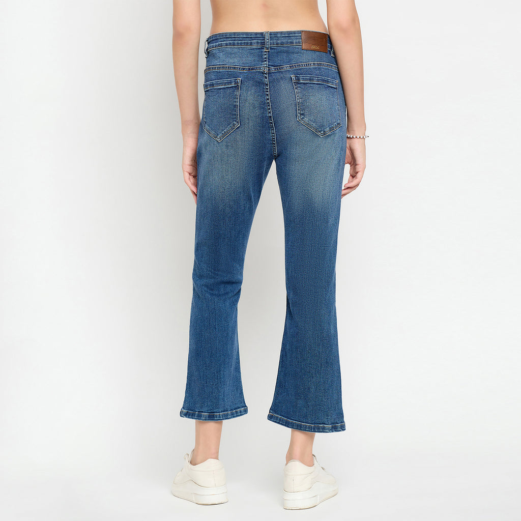 Duke Urban Women Straight Fit Stretchable Jeans (SDD6750)