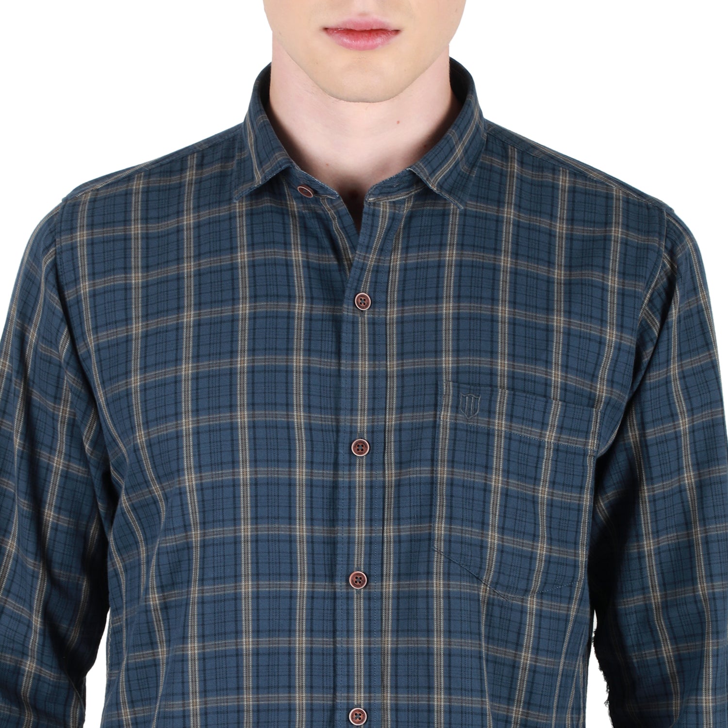 Duke Urban Men Full Sleeve Cotton Shirt (SDO8CKTY)