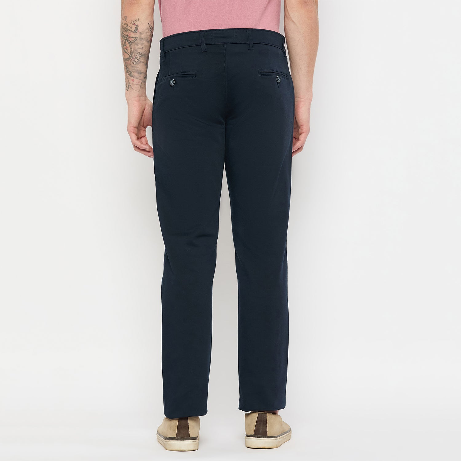 Duke Urban Men Solid Chinos Trousers (SDT4603)