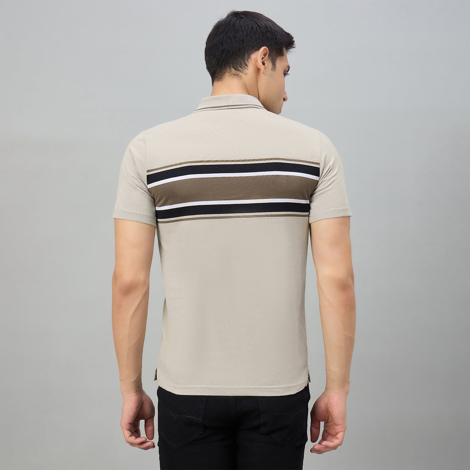 Duke Men Half Sleeve Cotton Regualr Fit Casual T-shirt (MLF1172)