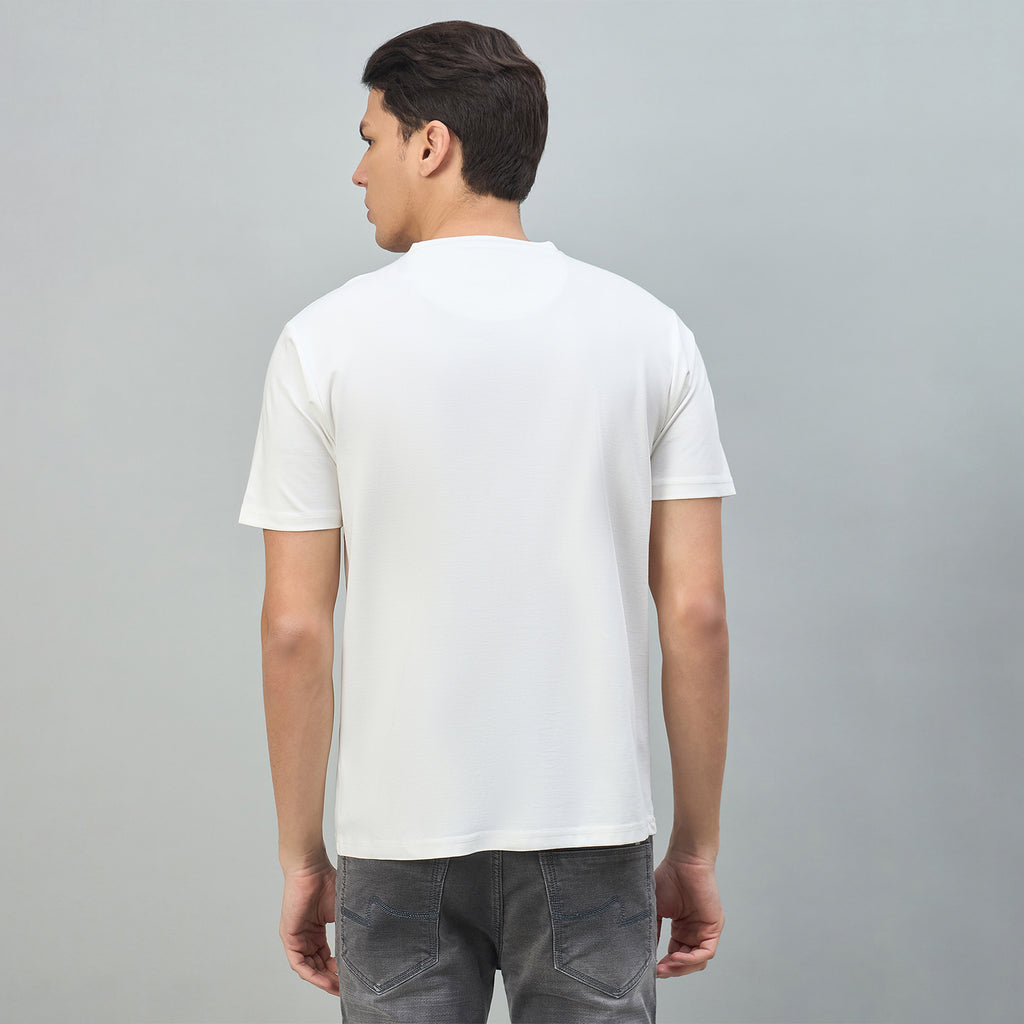 Duke Urban Men Graphic Print Half Sleeve Round Neck Casual Tshirt (LF7537)