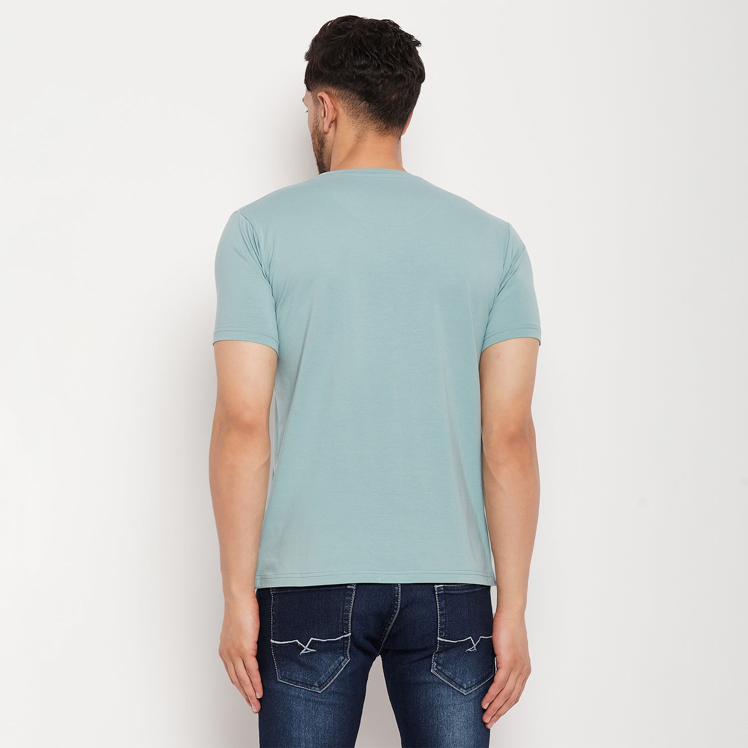 Duke Stardust Men Half Sleeve Cotton T-shirt (LF5818)
