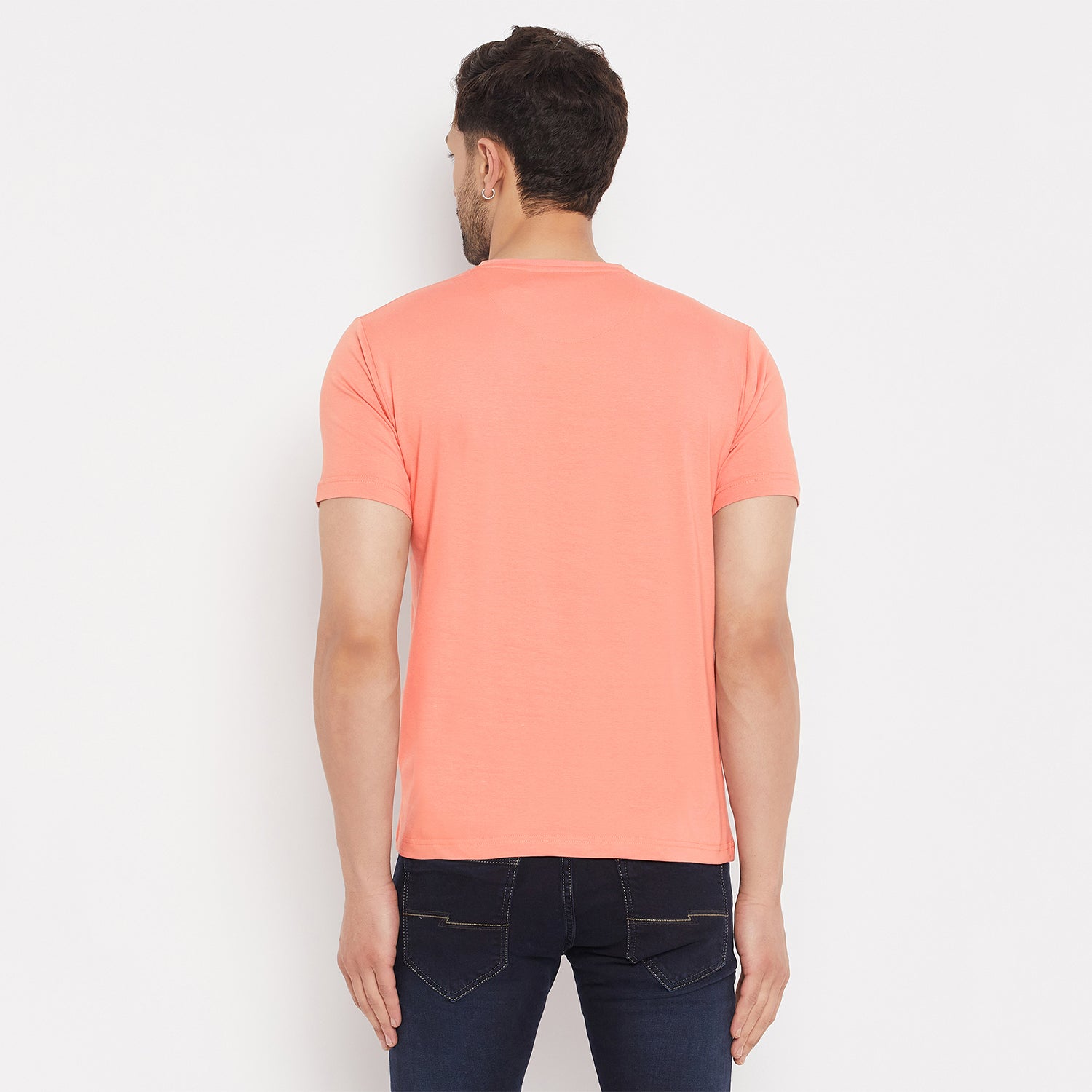 Duke Stardust Men Half Sleeve Cotton T-shirt (MLF7050)