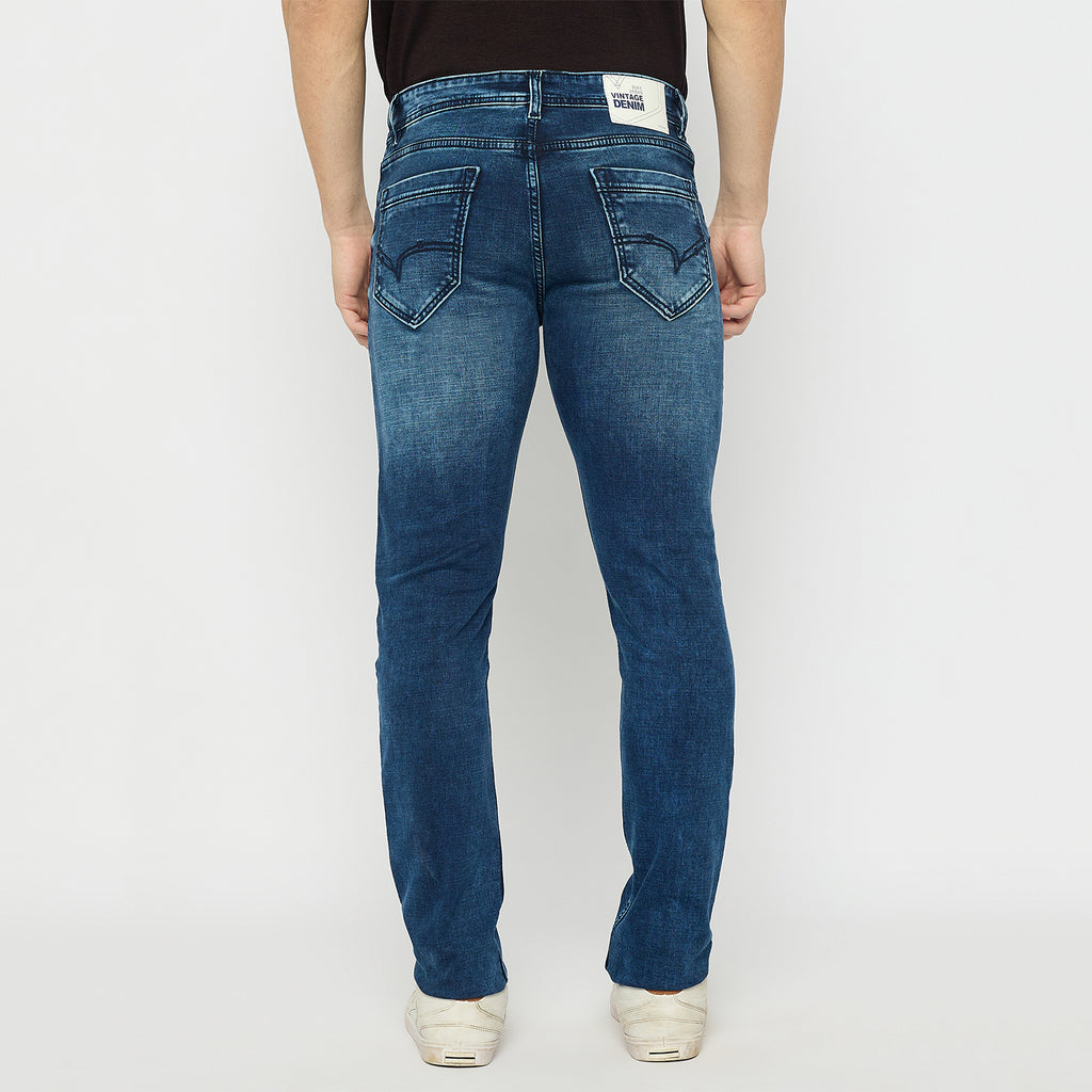 Duke Urban Men Narrow Bottom Stretchable Jeans (SDD5734N)