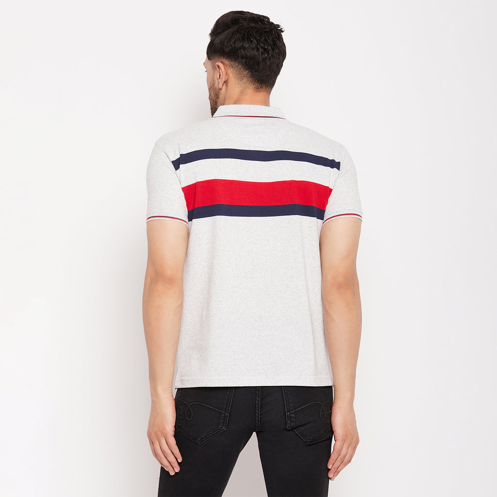 Duke Stardust Men Polo Neck Half Sleeve Cotton T-shirt (LF5719)