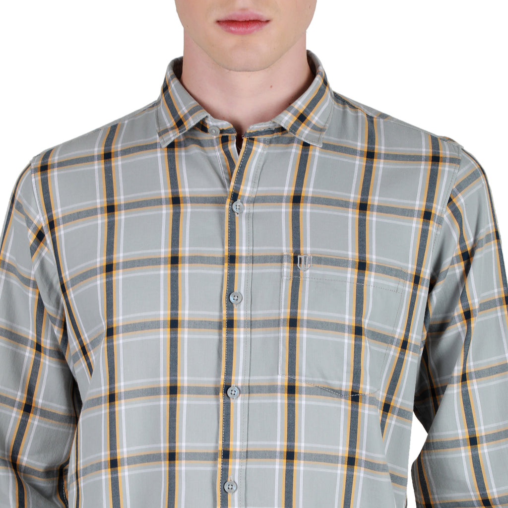 Duke Stardust Men Full Sleeve Cotton Shirt (SD7CKTNQ)