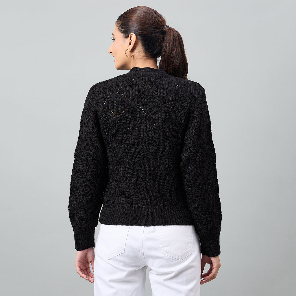 Duke Urban Women Front Open Crop Cardigan (SDS1345)