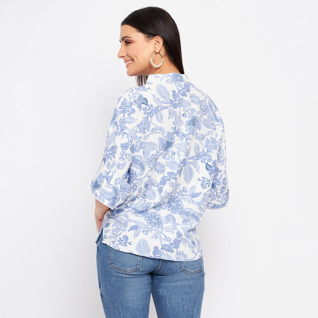 Duke Stardust Women 3/4th Sleeve Printed Shirt (SDX3267)