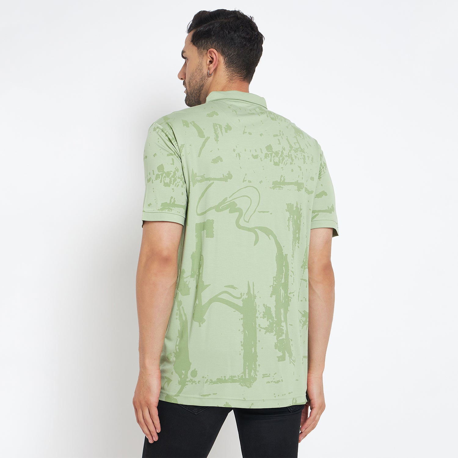 Duke Urban Men Half Sleeve Cotton T-Shirt (LF7118)