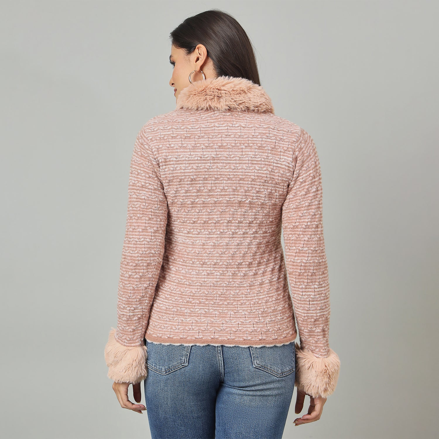 Duke Urban Women Front Open Short Sweater (SDS1308)