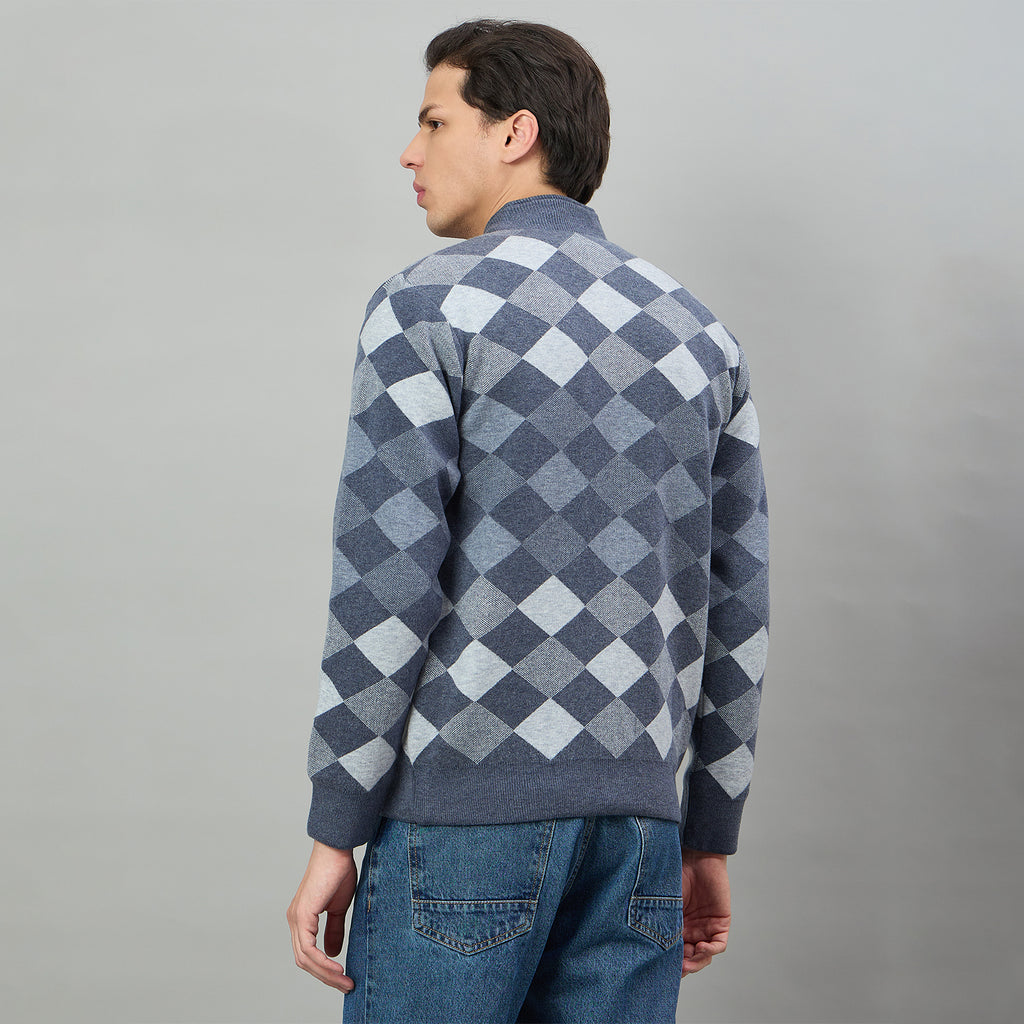 Duke Urban Men Reversible Full Sleeve Sweater (SDS2414)