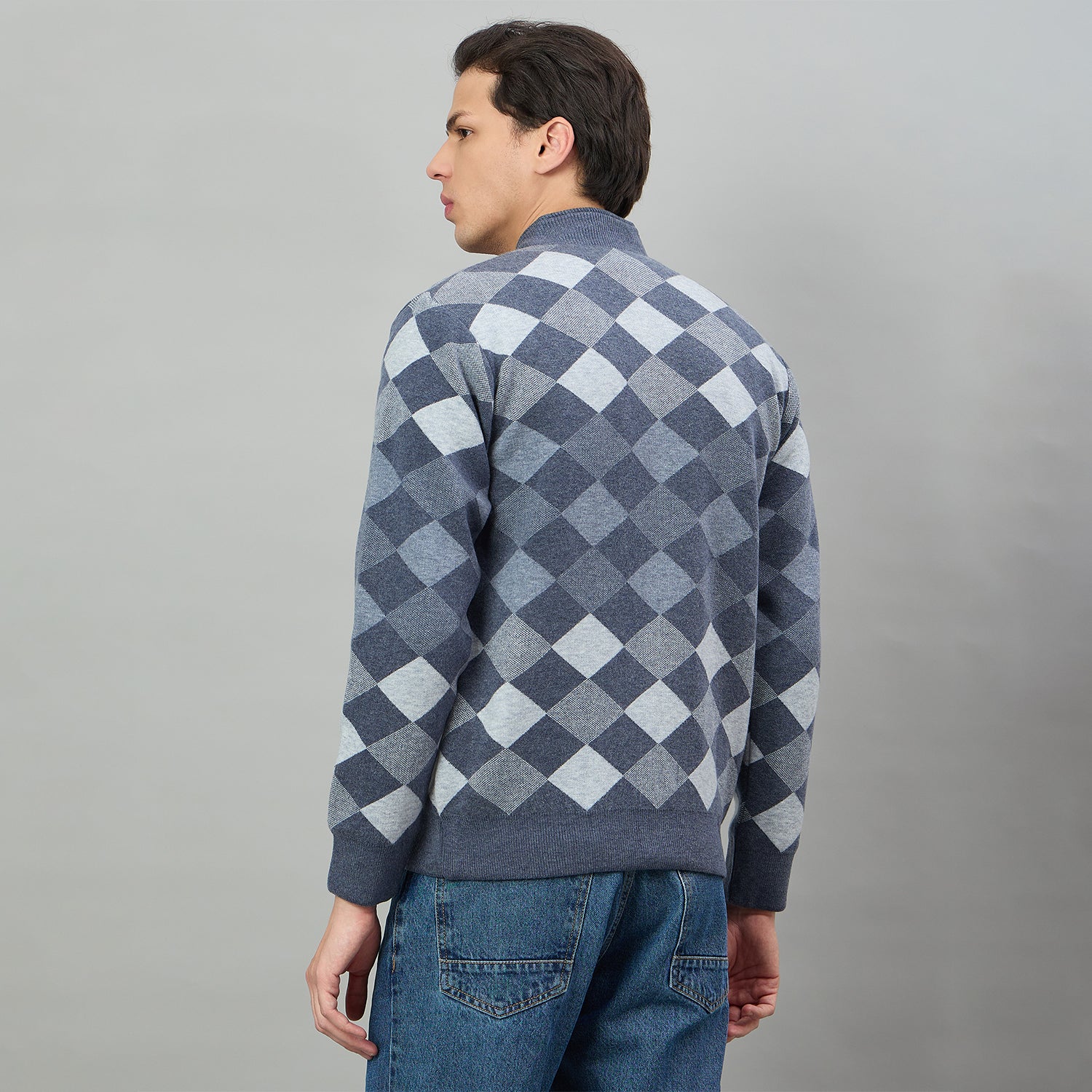 Duke Urban Men Reversible Full Sleeve Sweater (SDS2414)