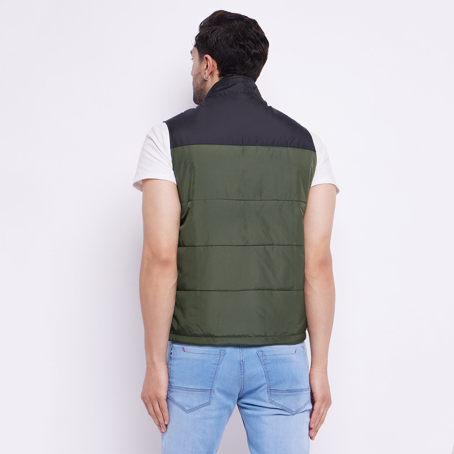 Duke Urban Men Sleeveless Reversible Jacket (SDZ3056)