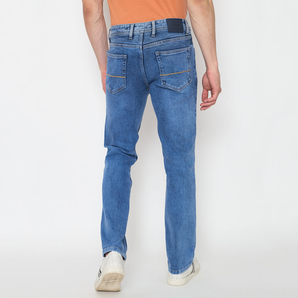 Duke Urban Men Comfort Fit Stretchable Jeans (SDD5844C)