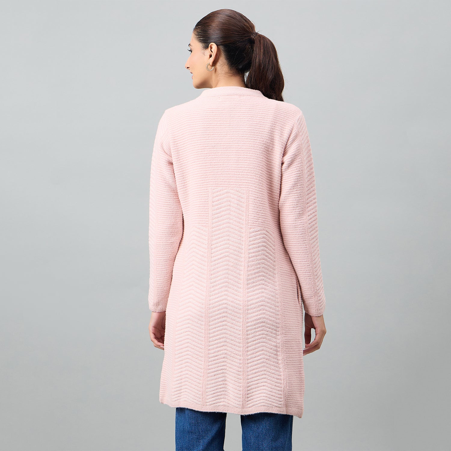 Duke Urban Women Long Coat Regular Sweater (SDS1301)