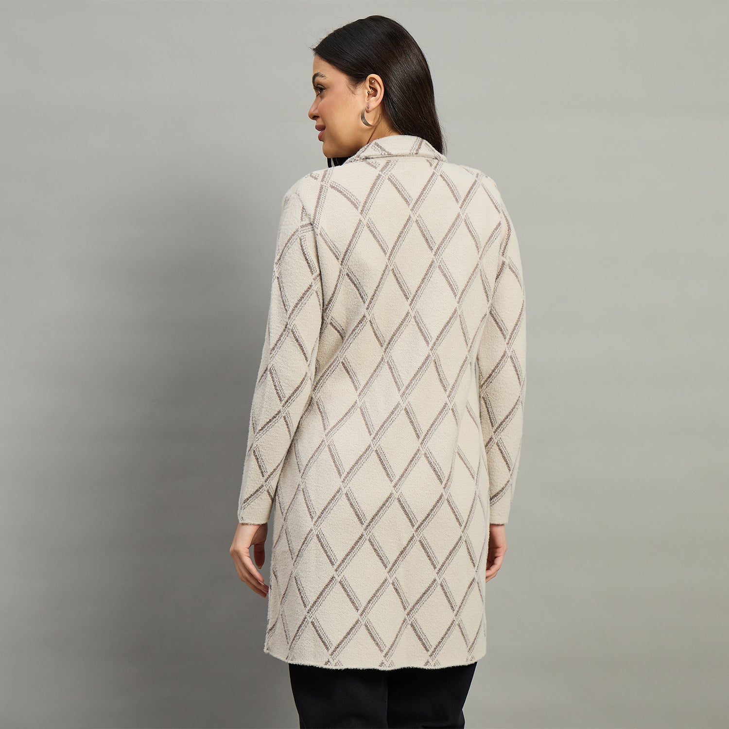 Duke Urban Women Full Sleeve Self Design Sweater (SDS1320)