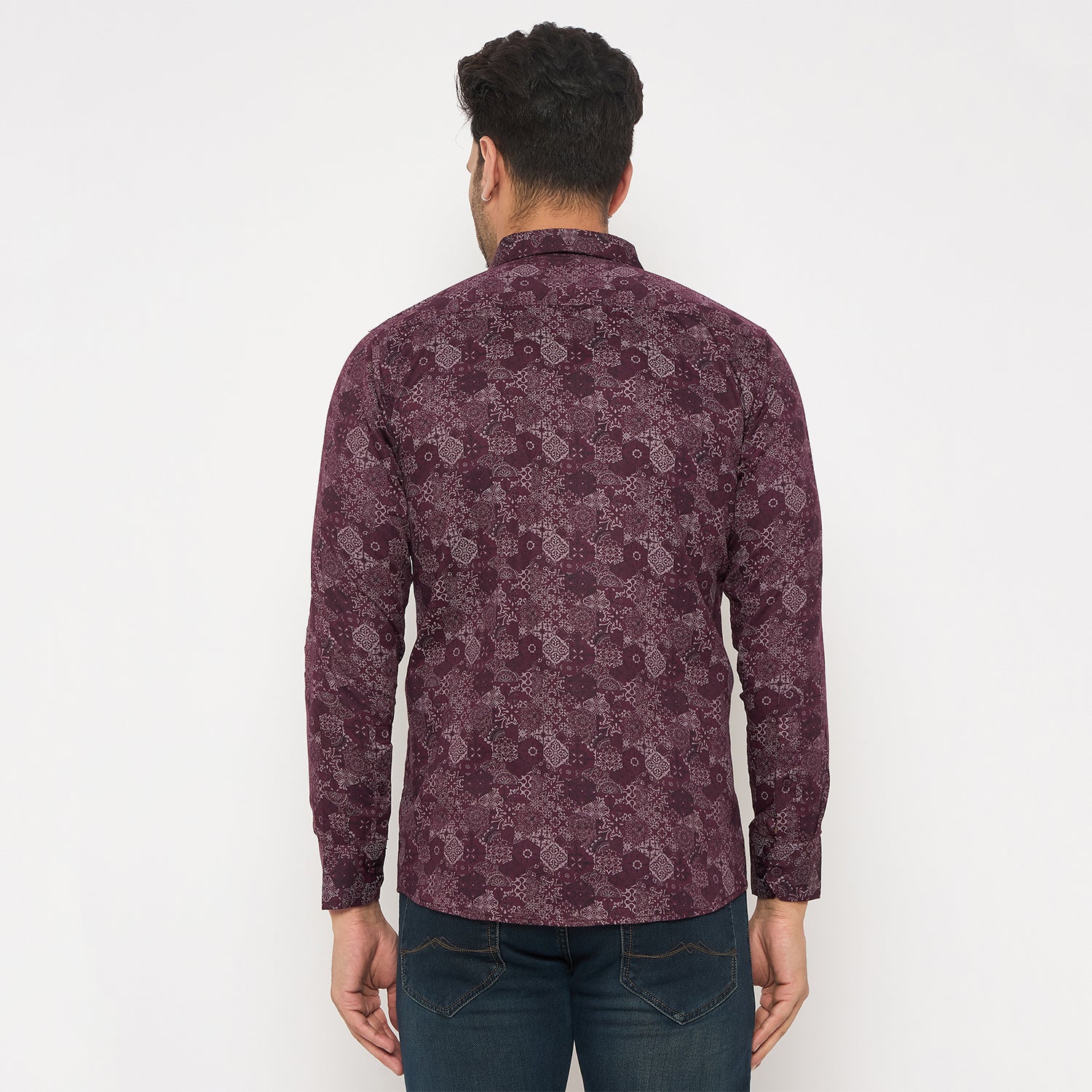 Duke Urban Men Full Sleeve Cotton Shirt (SDO8PRAV)