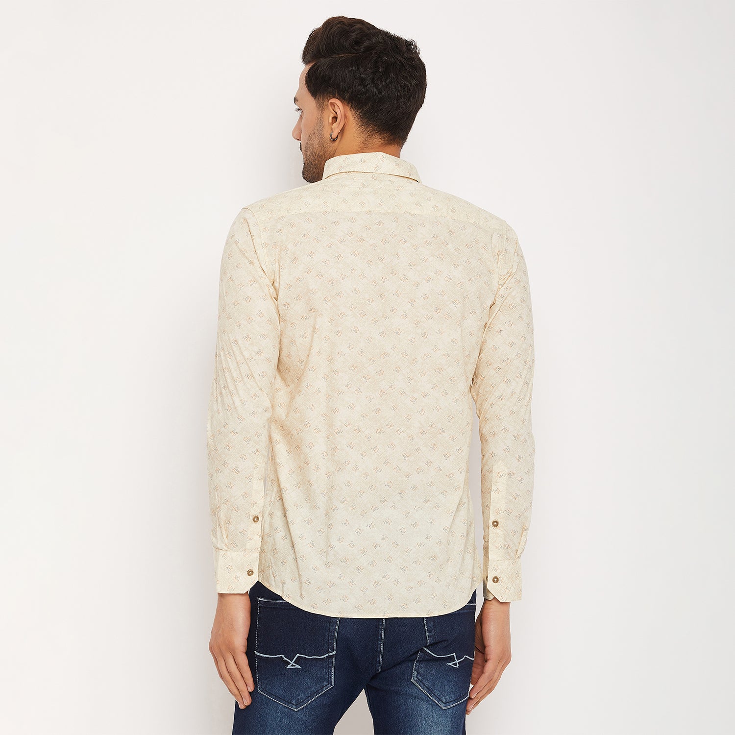 Duke Urban Men Full Sleeve Cotton Shirt (SDO8PRSB)